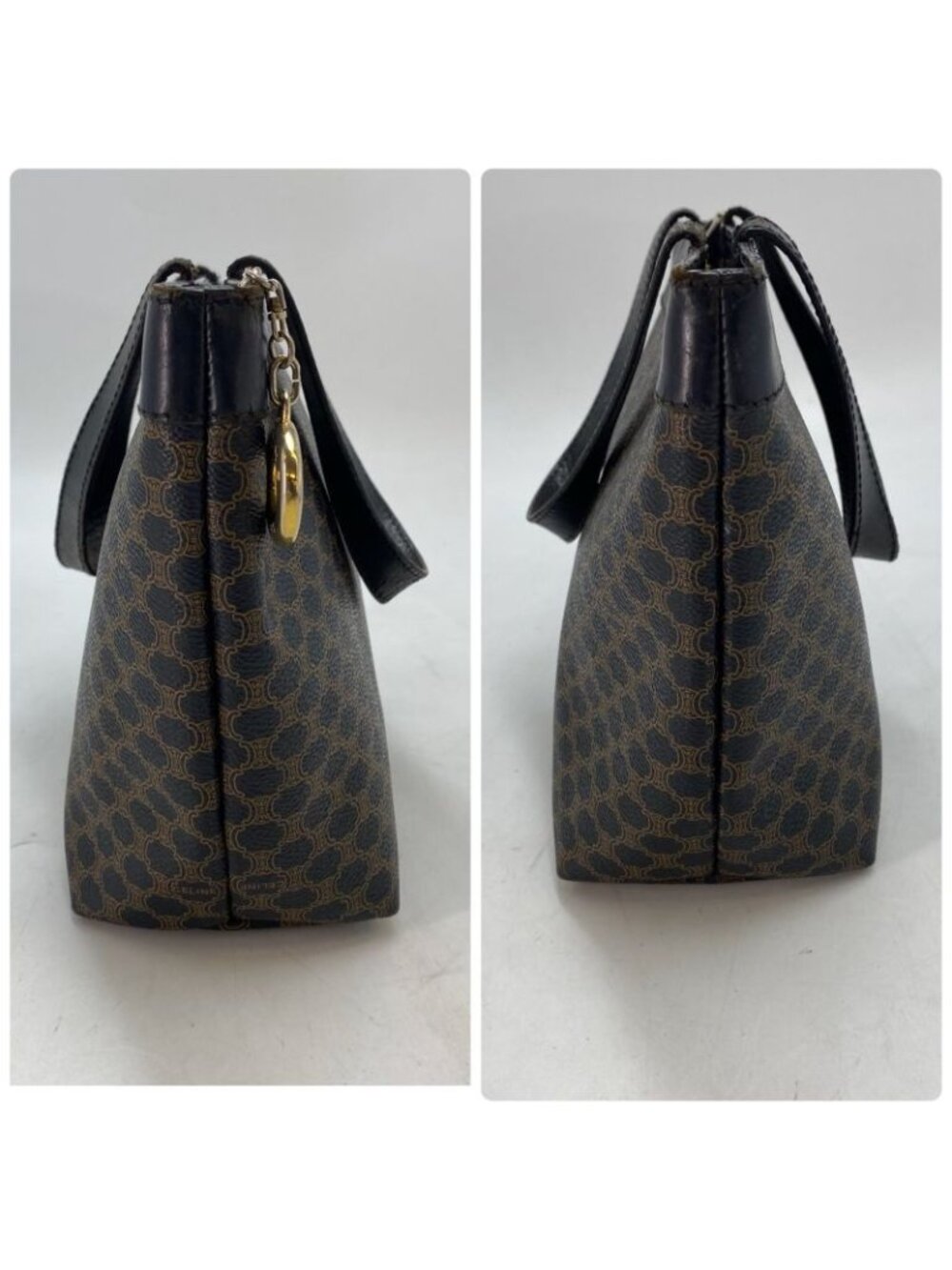 Celine Handbag Black Macadam Lunch Travel Business - Picture 6 of 15